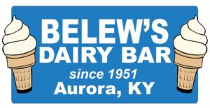 Belew's Dairy Bar Aurora Kentucky Since 1951 Logo