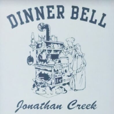 The Dinner Bell Jonathan Creek Logo