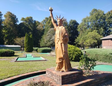 Forgotten Past Miniature Golf Statue Of Liberty