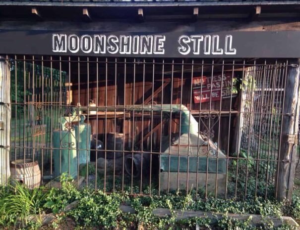 The Hitching Post and Old Country Store Moonshine Still